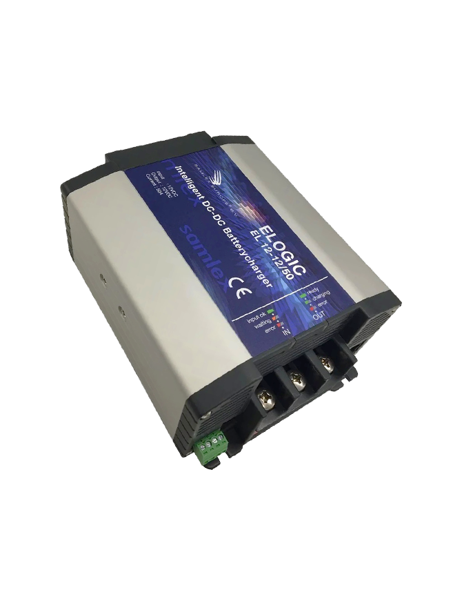 SAMLEX ELOGIC EL12/12-50 - ΦΟΡΤΙΣΤΗΣ DC-DC 2 ΜΠΑΤΑΡΙΩΝ 12V ΜΕ ΕΙΣΟΔO 10-16V SAMLEX