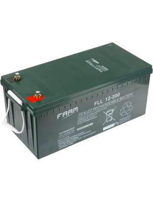 FLL12-200 SOLAR ΜΠΑΤΑΡΙΑ ΜΟΛΥΒΔΟΥ FAAM 200AH 12V
