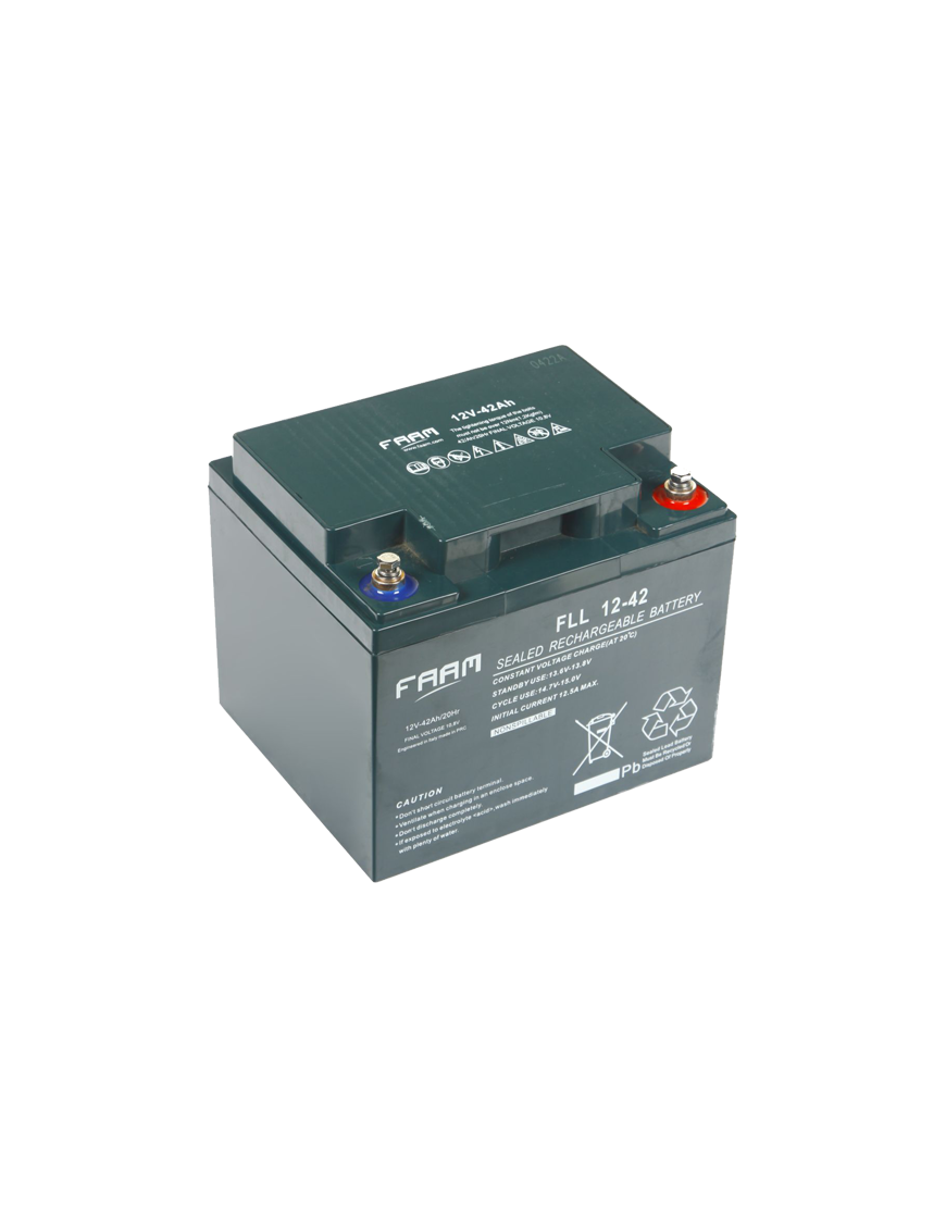 FLL12-42 SOLAR ΜΠΑΤΑΡΙΑ ΜΟΛΥΒΔΟΥ FAAM 42AH 12V
