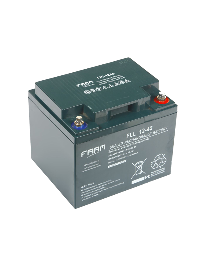 FLL12-42 SOLAR ΜΠΑΤΑΡΙΑ ΜΟΛΥΒΔΟΥ FAAM 42AH 12V