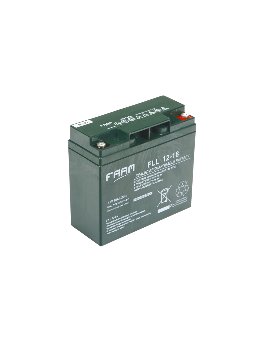 FLL12-18 SOLAR ΜΠΑΤΑΡΙΑ ΜΟΛΥΒΔΟΥ FAAM 18AH 12V
