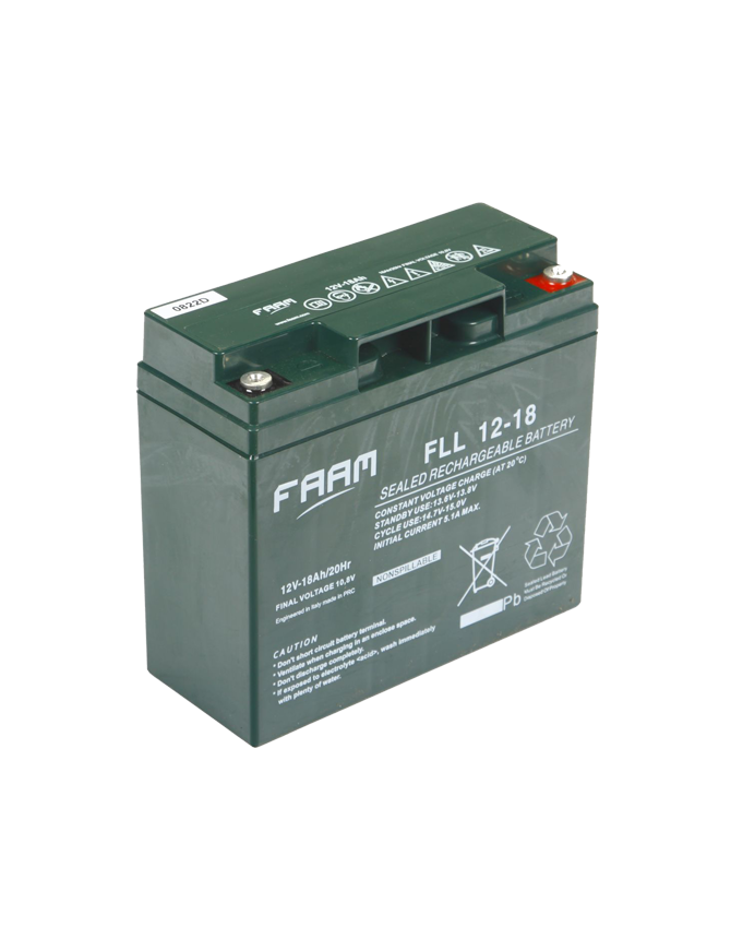 FLL12-18 SOLAR ΜΠΑΤΑΡΙΑ ΜΟΛΥΒΔΟΥ FAAM 18AH 12V