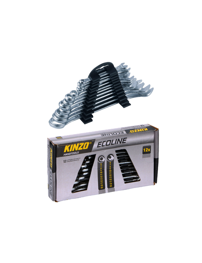 KINZO-71980 ΣΕΤ 12 ΜΕΤΑΛΙΚΩΝ ΚΛΕΙΔΙΩΝ (ΓΕΡΜΑΝΟΠΟΛΥΓΩΝΑ) KINZO