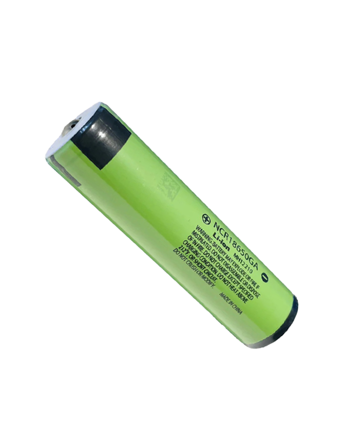 PANASONIC 18650-3500mAH ΜΠΑΤΑΡΙΑ ΛΙΘΙΟΥ ΜΕ ΠΡΟΣΤΑΣΙΑ