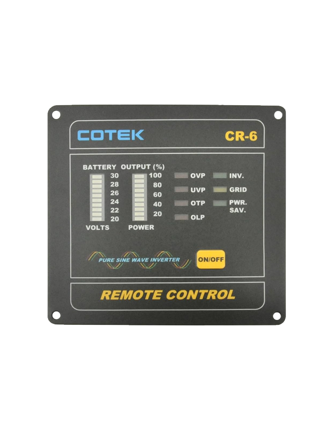 CR-6 ΔΙΑΚΟΠΤΗΣ ΜΕ ΕΝΔΕΙΞΕΙΣ ΚΑΙ ΚΑΛΩΔΙΟ ΓΙΑ INVERTER 24V - ΣΕΙΡΑ SK-SD