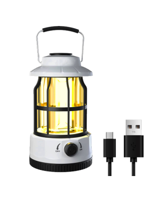 INVICTUS SP-801-L ΕΠΑΝΑΦΟΡΤΙΖΟΜΕΝΟ ΦΑΝΑΡΙ CAMPING 250 LM ME USB SPERAS