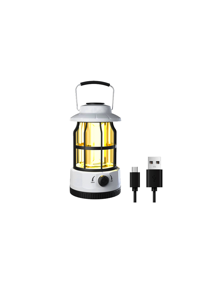 INVICTUS SP-801-L ΕΠΑΝΑΦΟΡΤΙΖΟΜΕΝΟ ΦΑΝΑΡΙ CAMPING 250 LM ME USB SPERAS