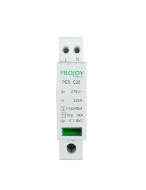 PROJOY PER-C20 - ΑΝΤΙΚΕΡΑΥΝΙΚΟ AC 275V (Τ1+Τ2) 1P