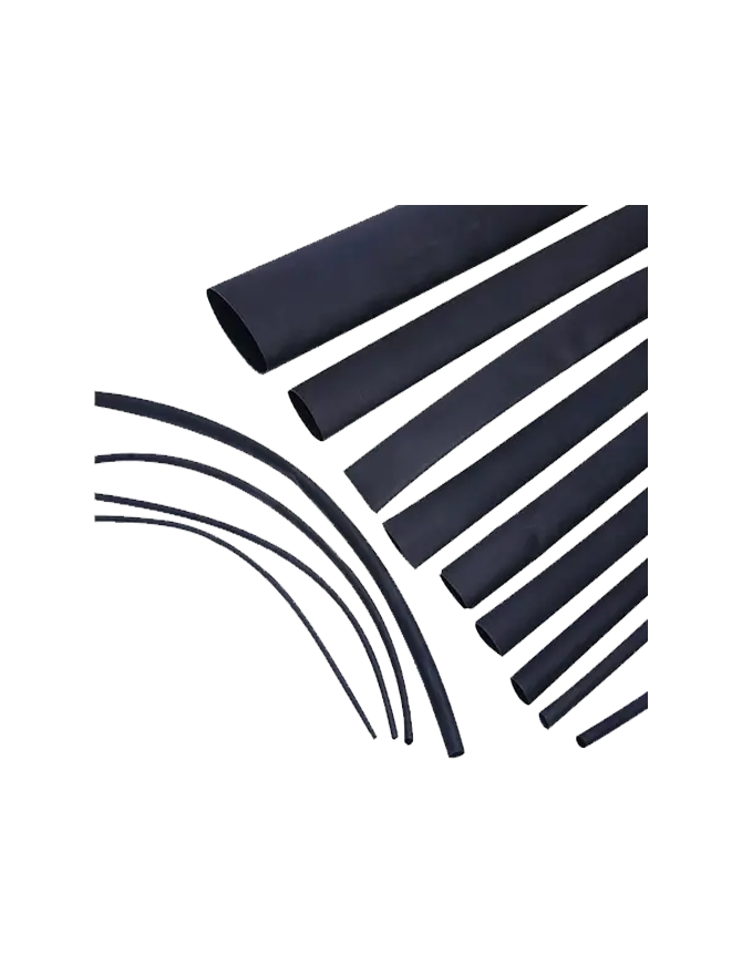 ΘΕΡΜΟΣΥΣΤΕΛΛΟΜΕΝΟ 3-1 ΜΕ ΚΟΛΛΑ 6,4mm ΡΟΛΟ ΜΑΥΡΟ 100M INVICTUS