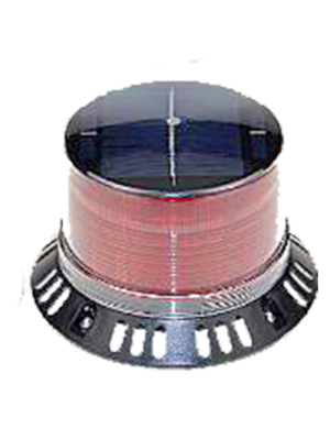 HTL-135125R-F ΗΛΙΑΚΟΣ ΦΑΡΟΣ ΣΗΜΑΝΣΗΣ - ΠΡΟΕΙΔΟΠΟΙΗΣΗΣ ΜΕ ΚΟΚΚΙΝΟ ΦΩΣ (FLASHING)