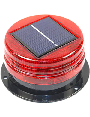 HTL-9565R-F ΗΛΙΑΚΟΣ ΦΑΡΟΣ ΣΗΜΑΝΣΗΣ - ΠΡΟΕΙΔΟΠΟΙΗΣΗΣ ΜΕ ΚΟΚΚΙΝΟ ΦΩΣ (FLASHING)