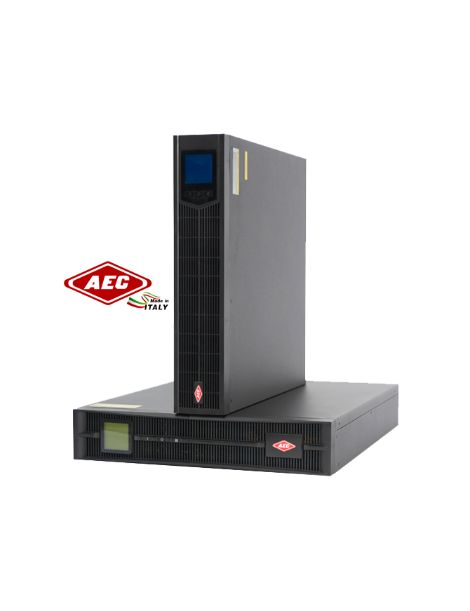 AEC-IST3J-1KVA (3X9) UPS ON LINE RACK 1000VA AEC