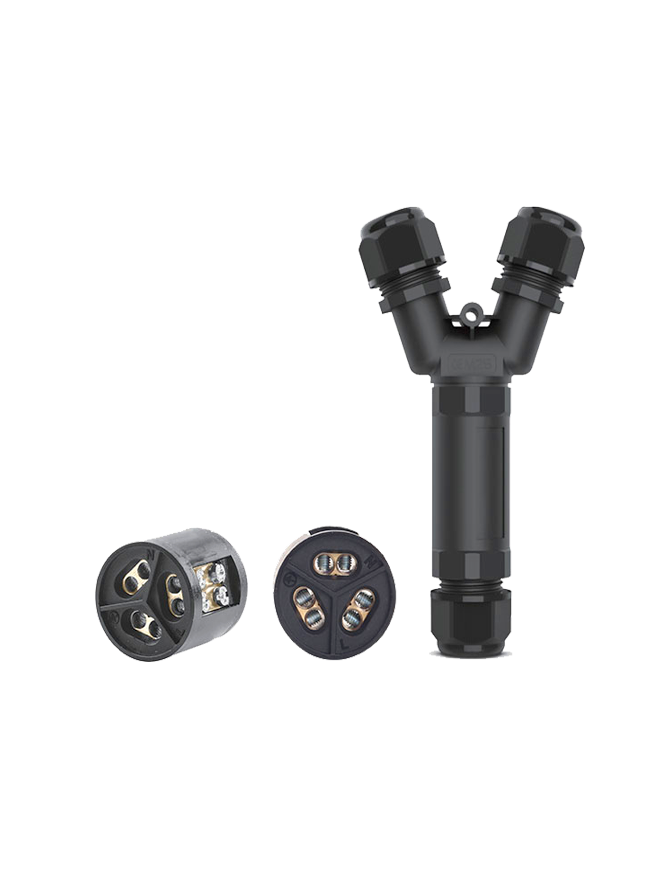 EW-M25Y ΣΥΝΔΕΣΜΟΣ Υ -ΣΤΕΓΑΝΟΣ IP68 - 3P 32A