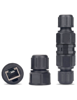 EW-RJ45 ΣΥΝΔΕΣΜΟΣ ΓΙΑ ΚΑΛΩΔΙΑ ΔΙΚΤΥΟΥ RJ45 - ΑΔΙΑΒΡΟΧΟΣ IP67