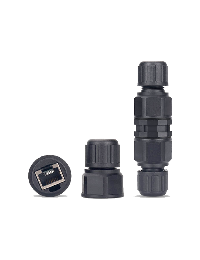 EW-RJ45 ΣΥΝΔΕΣΜΟΣ ΓΙΑ ΚΑΛΩΔΙΑ ΔΙΚΤΥΟΥ RJ45 - ΑΔΙΑΒΡΟΧΟΣ IP67