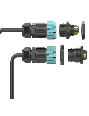 EW-19MP ΣΥΝΔΕΣΜΟΣ ΓΙΑ ΚΟΥΤI/ΠΙΝΑΚΑ ΣΤΕΓΑΝΟΣ IP68 - 3P 20A OEM