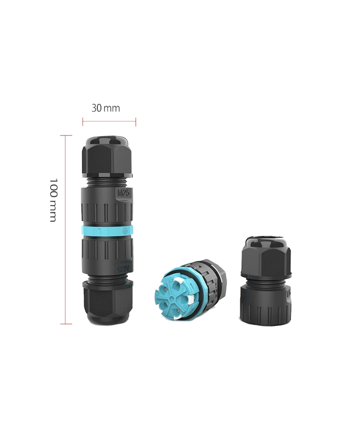 EW-P25 ΣΥΝΔΕΣΜΟΣ ΣΤΕΓΑΝΟΣ IP68 - FAST CONNECTOR - 5P 16A