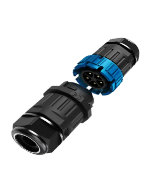 EW-M19MF ΣΥΝΔΕΣΜΟΣ ΣΤΕΓΑΝΟΣ IP68 - ΑΡΣΕΝΙΚΟΣ-ΘΗΛΥΚΟΣ - 5P 16A OEM