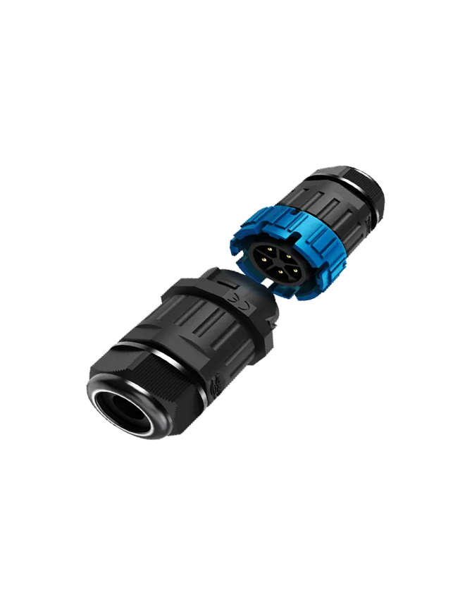 EW-M19MF ΣΥΝΔΕΣΜΟΣ ΣΤΕΓΑΝΟΣ IP68 - ΑΡΣΕΝΙΚΟΣ-ΘΗΛΥΚΟΣ - 5P 16A OEM