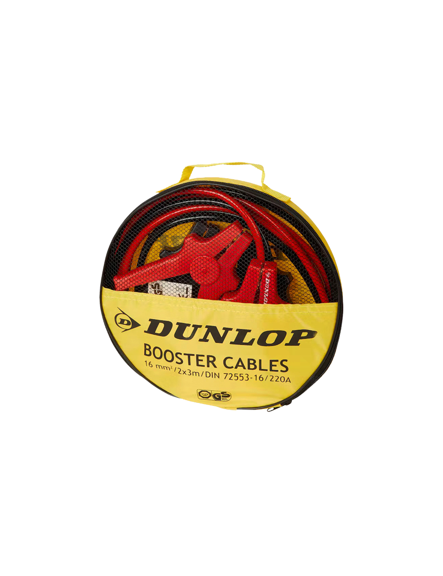 DUNLOP 41855 ΚΑΛΩΔΙΟ ΕΚΚΙΝΗΣΗΣ ΜΠΑΤΑΡΙΑΣ ΑΥΤΟΚΙΝΗΤΟΥ 16mm 3 ΜΕΤΡΑ DUNLOP