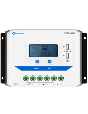 EPEVER VS3048AU PWM ΡΥΘΜΙΣΤΗΣ ΦΟΡΤΙΣΗΣ 30Α 12V/24/36V/48V EPEVER