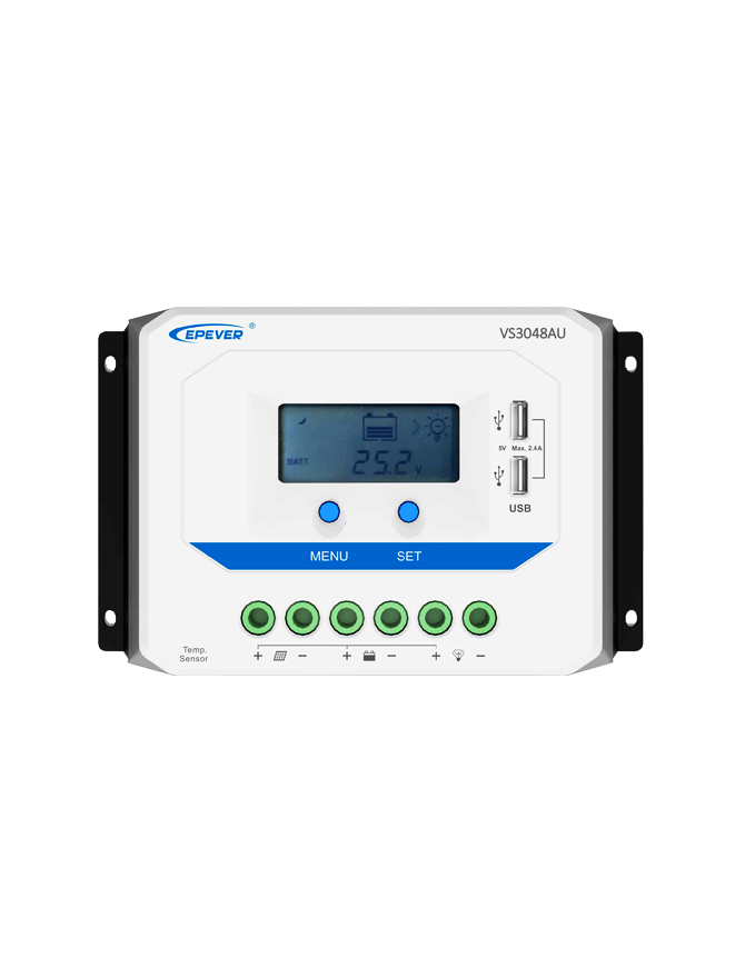 EPEVER VS3048AU PWM ΡΥΘΜΙΣΤΗΣ ΦΟΡΤΙΣΗΣ 30Α 12V/24/36V/48V EPEVER