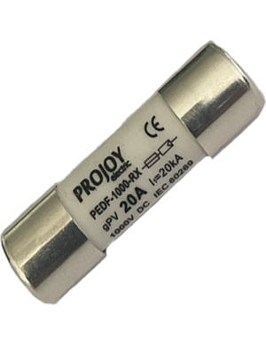 PEDF-1000-20 PROJOY ΑΣΦΑΛΕΙΑ 10X38 ΚΥΛΙΝΔΡΙΚΗ 20Α 1000V DC