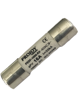 PEDF-1000-16 PROJOY ΑΣΦΑΛΕΙΑ 10X38 ΚΥΛΙΝΔΡΙΚΗ 16A 1000V DC