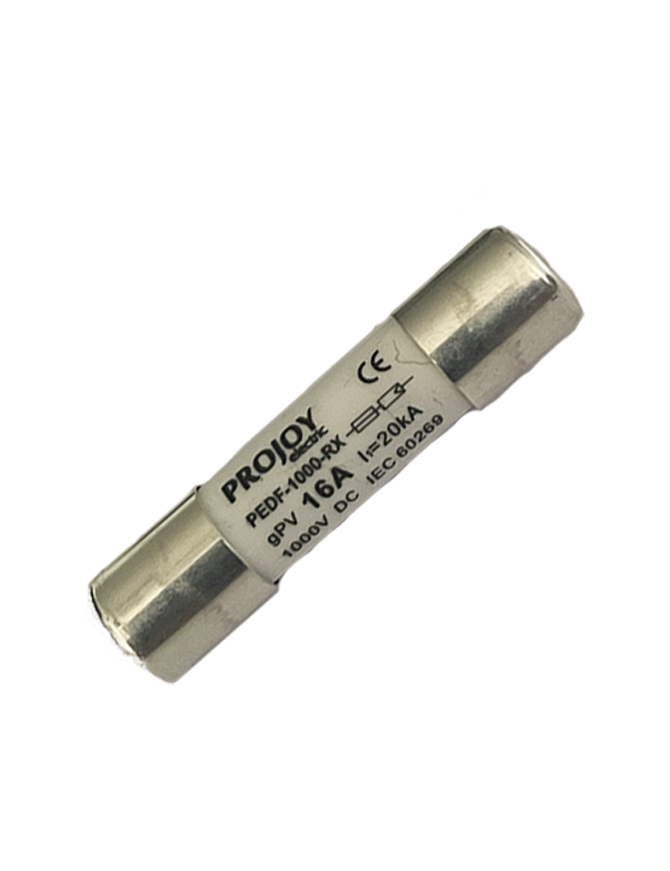 PEDF-1000-16 PROJOY ΑΣΦΑΛΕΙΑ 10X38 ΚΥΛΙΝΔΡΙΚΗ 16A 1000V DC