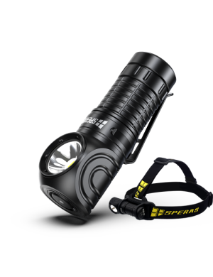 SPERAS SP-M2R-35 ΦΑΚΟΣ ΕΠΑΝΑΦΟΡΤΙΖΟΜΕΝΟΣ 1200lm SPERAS