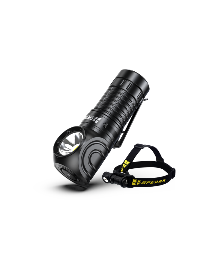 SPERAS SP-M2R-35 ΦΑΚΟΣ ΕΠΑΝΑΦΟΡΤΙΖΟΜΕΝΟΣ 1200lm SPERAS