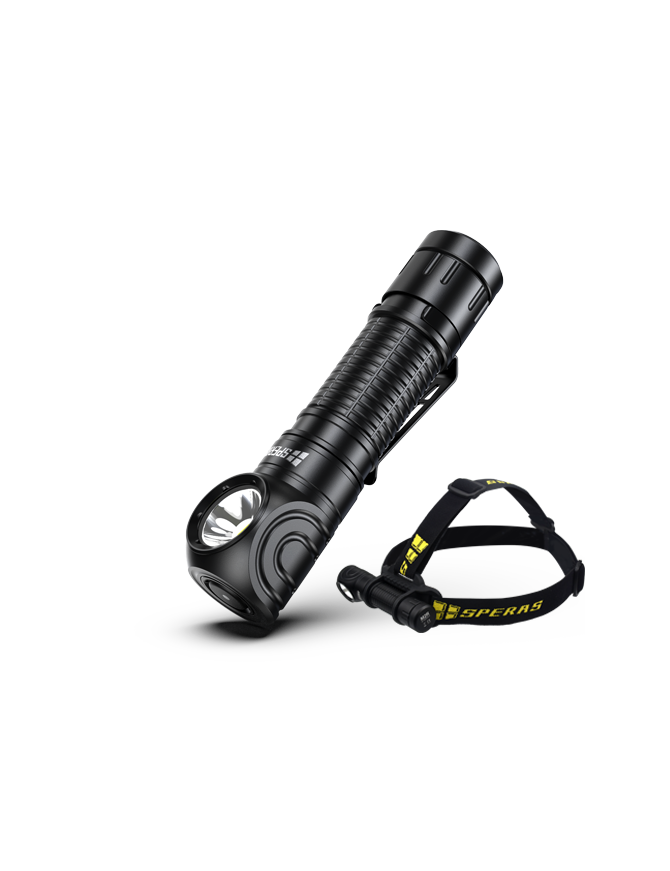 SPERAS SP-M2R ΦΑΚΟΣ ΕΠΑΝΑΦΟΡΤΙΖΟΜΕΝΟΣ 1200 lm SPERAS