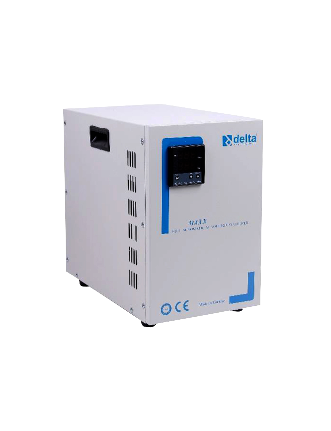 AVR-DELTA-MAXX-5000 ΣΤΑΘΕΡΟΠΟΙΗΤΗΣ ΜΟΝΟΦΑΣΙΚΟΣ 5KVA ΜΕ ΕΞΟΔΟ ±1% DELTA AVR