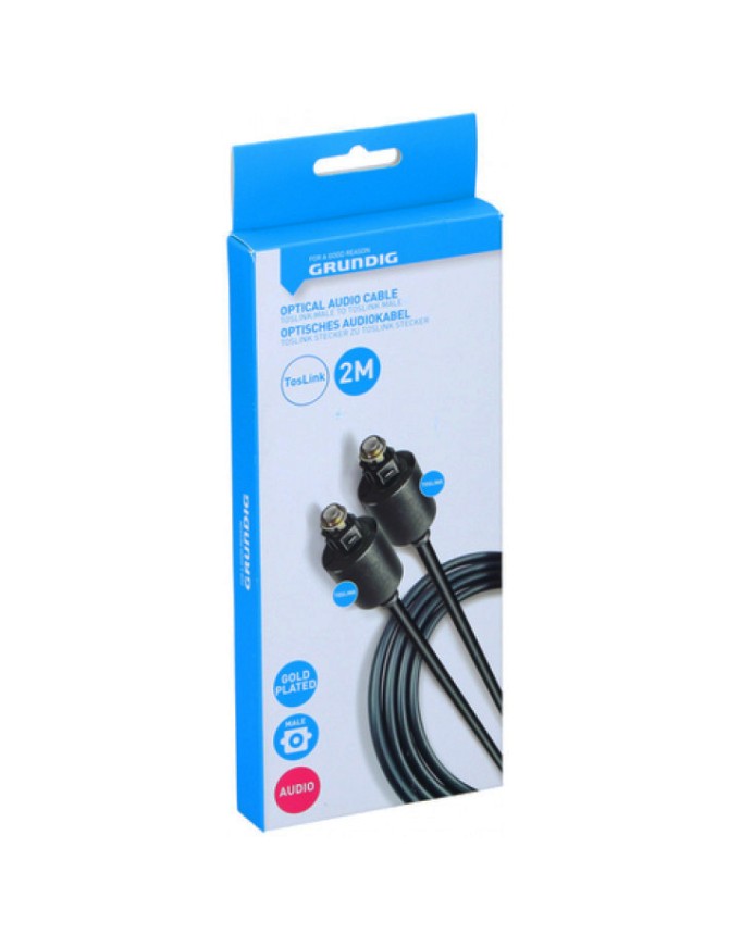 GRUNDIG-47225 ΚΑΛΩΔΙΟ ΟΠΤΙΚΗΣ ΙΝΑΣ TosLink 2m  GRUNDIG
