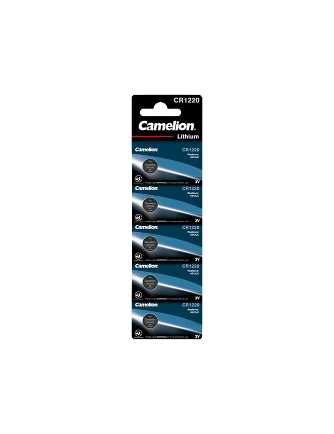 CR1220-BP5 ΜΠΑΤΑΡΙΑ CAMELION ΛΙΘΙΟΥ ΚΟΥΜΠΙ CAMELION