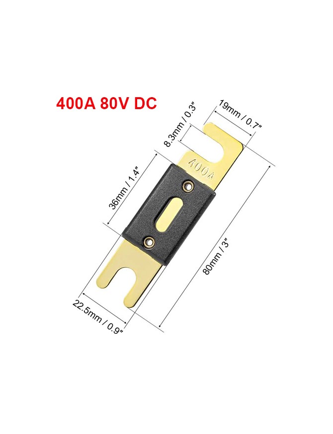 BAT-17567 ΑΣΦΑΛΕΙΑ ΜΠΑΤΑΡΙΩΝ 400Α ANL