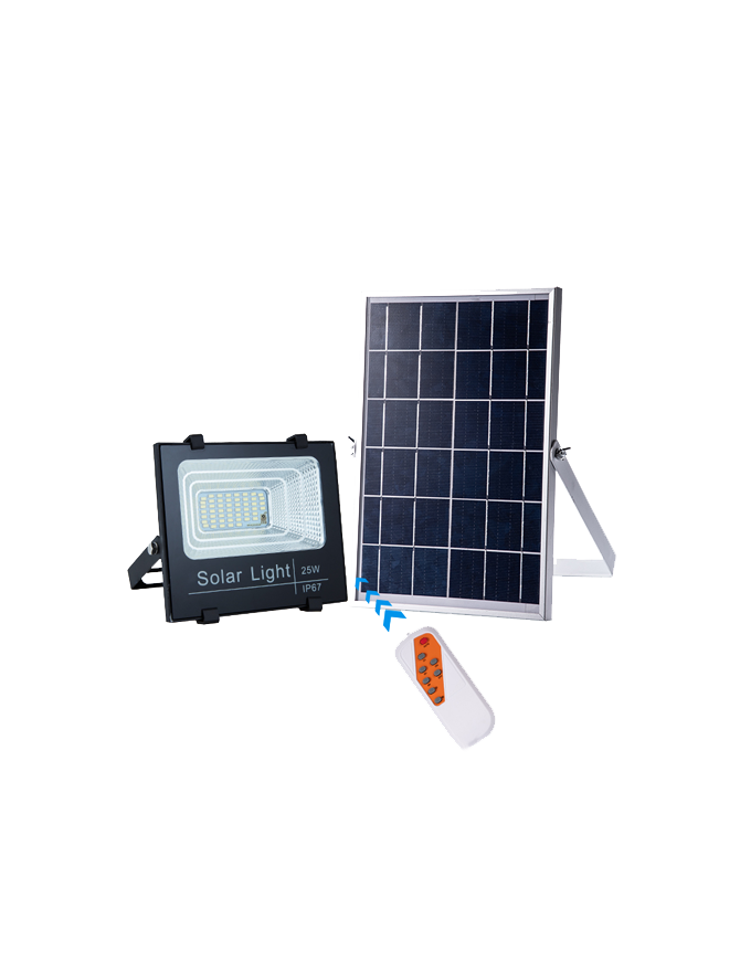 INVICTUS HSL-1909-25W ΗΛΙΑΚΟΣ ΠΡΟΒΟΛΕΑΣ LED 25W (ΠΕΡΙΛΑΜΒΑΝΕΤΑΙ ΠΑΝΕΛ 10W)