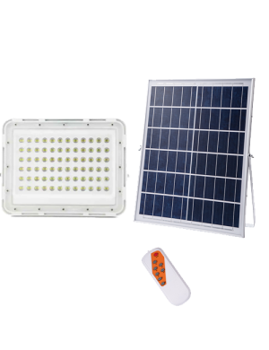 INVICTUS HSL-3855-60W ΗΛΙΑΚΟΣ ΠΡΟΒΟΛΕΑΣ LED - ΠΛΑΣΤΙΚΟΣ 60W (ΠΕΡΙΛΑΜΒΑΝΕΤΑΙ ΠΑΝΕΛ 10W)  INVICTUS SOLAR  POWER