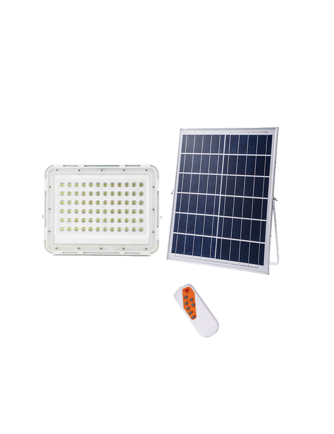 INVICTUS HSL-3855-60W ΗΛΙΑΚΟΣ ΠΡΟΒΟΛΕΑΣ LED - ΠΛΑΣΤΙΚΟΣ 60W (ΠΕΡΙΛΑΜΒΑΝΕΤΑΙ ΠΑΝΕΛ 10W)  INVICTUS SOLAR  POWER