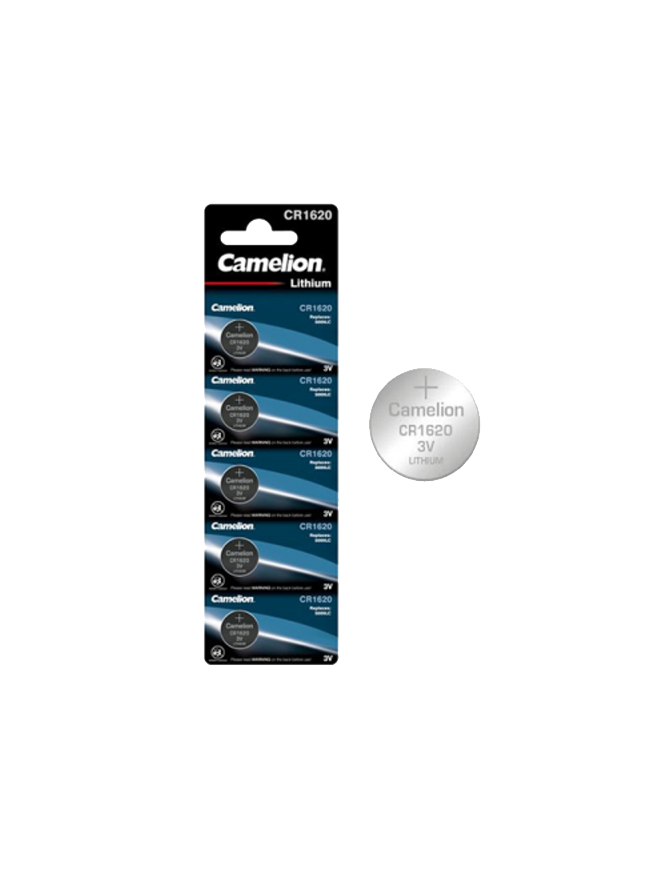 CR1620-BP5 ΜΠΑΤΑΡΙΑ CAMELION ΛΙΘΙΟΥ ΚΟΥΜΠΙ  CAMELION