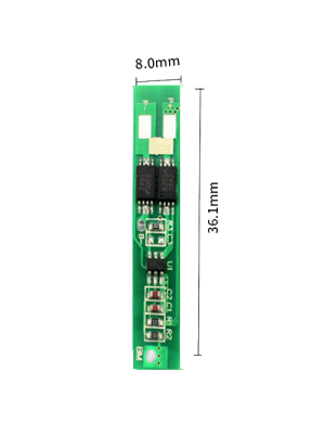 BMS ΠΛΑΚΕΤΑ PCB ΓΙΑ ΜΠΑΤΑΡΙΕΣ ΛΙΘΙΟΥ 7,4V  (ΓΙΑ 2 ΜΠΑΤΑΡΙΕΣ 18650 ΣΕ ΣΕΙΡΑ)