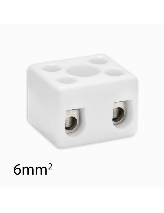 ΚΛΕΜΜΑ ΠΟΡΣΕΛΑΝΗΣ TEKOX B6-2E - 2 ΘΕΣΕΩΝ 4mm² / 41A