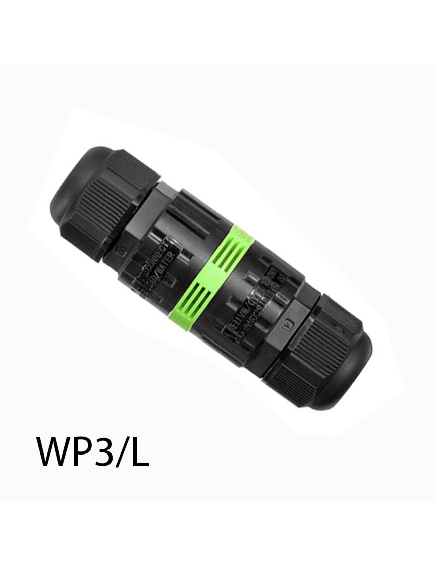 TEKOX WP3/L ΣΥΝΔΕΣΜΟΣ ΣΤΕΓΑΝΟΣ IP68- 3P 17,5A- Ø0,5-2,5mm