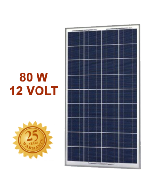 INVICTUS SRM-80P ΠΑΝΕΛ ΦΩΤΟΒΟΛΤΑΙΚΟ ΠΟΛΥΚΡΥΣΤΑΛΛΙΚΟ 80Wp 12V  INVICTUS SOLAR  POWER