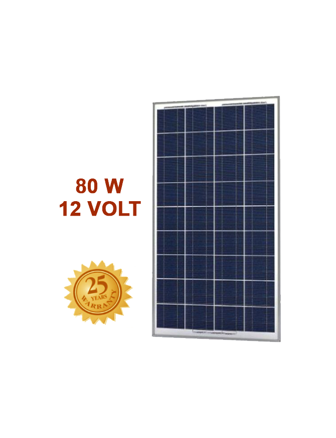 INVICTUS SRM-80P ΠΑΝΕΛ ΦΩΤΟΒΟΛΤΑΙΚΟ ΠΟΛΥΚΡΥΣΤΑΛΛΙΚΟ 80Wp 12V  INVICTUS SOLAR  POWER