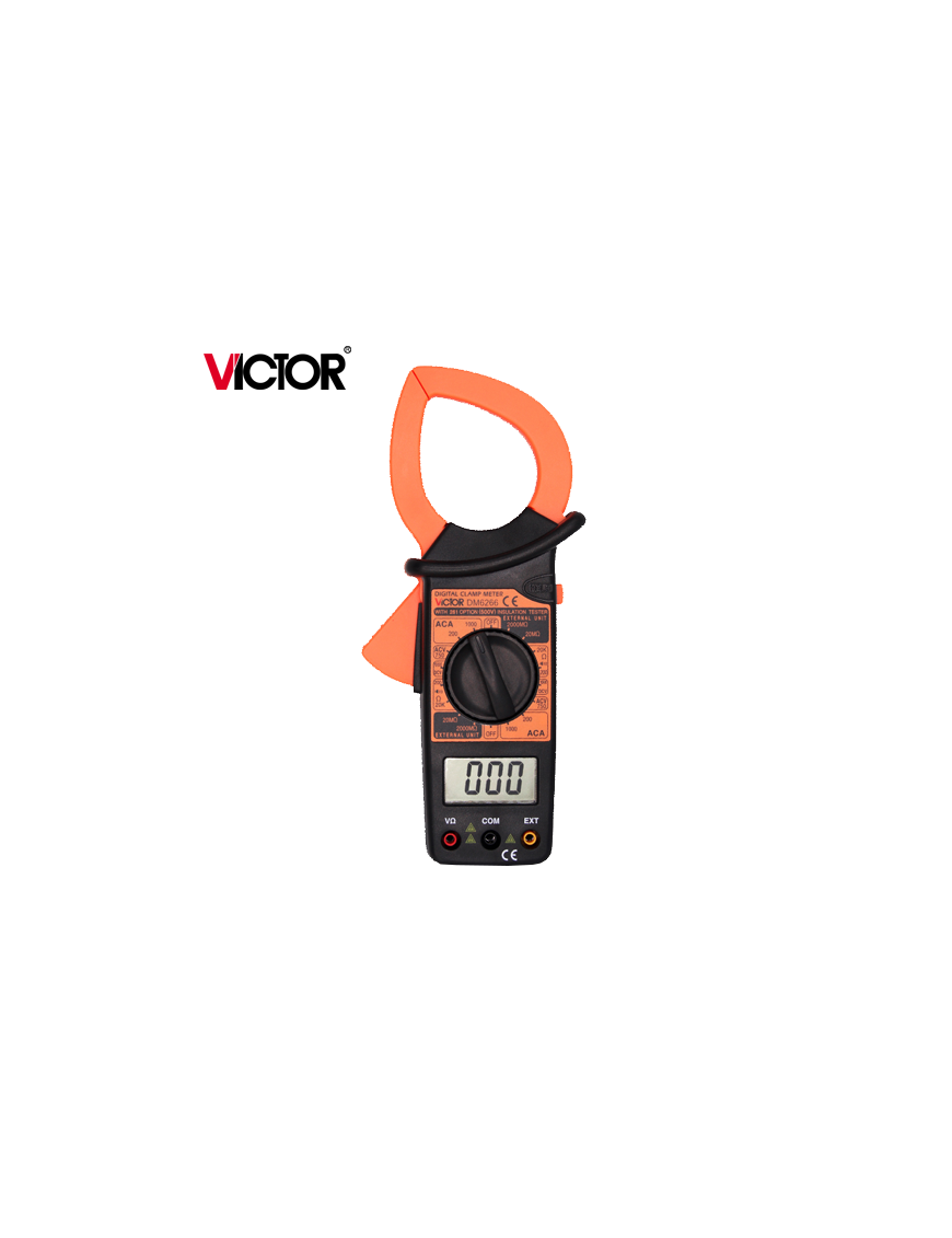 VICTOR VC-6266 ΨΗΦΙΑΚΗ ΑΜΠΕΡΟΤΣΙΜΠΙΔΑ AC / ΠΟΛΥΜΕΤΡΟ VICTOR