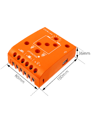 CML-USB-10-2,2 ΡΥΘΜΙΣΤΗΣ ΦΟΡΤΙΣΗΣ  PHOCOS 12/24V 10A  PHOCOS