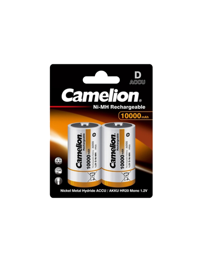 NH-D10000-BP2 ΜΠΑΤΑΡΙΑ CAMELION ΕΠΑΝΑΦΟΡΤΙΖ.Ni-MHD 1,2V 10000mAh CAMELION