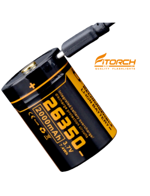 FITORCH UC20R ΜΠΑΤΑΡΙΑ ΛΙΘΙΟΥ 26350-2000mAH FITORCH