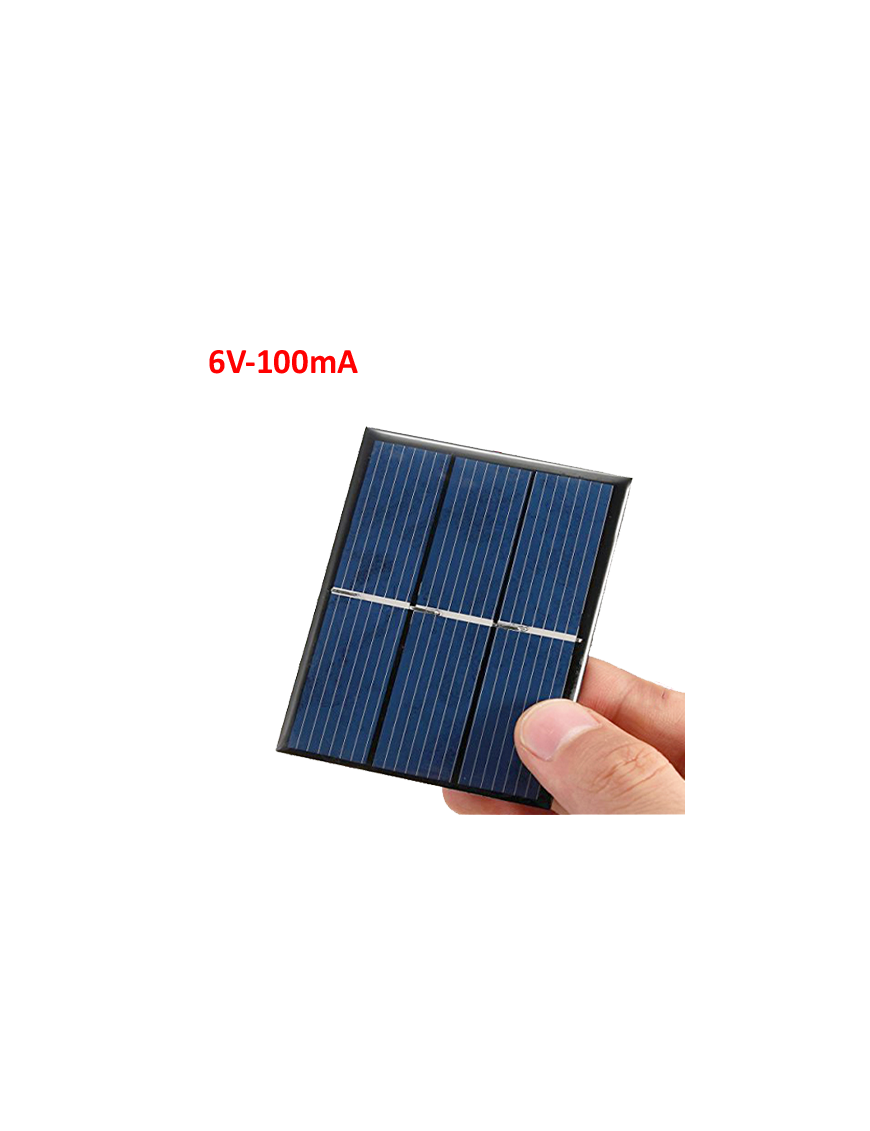 SMM-6V-0,6W ΜΙΚΡΟ ΦΩΤΟΒΟΛΤΑΙΚΟ ΠΑΝΕΛ 0,6W 6V (mini solar panel)